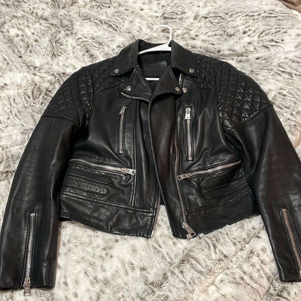 Allsaints leather jacket